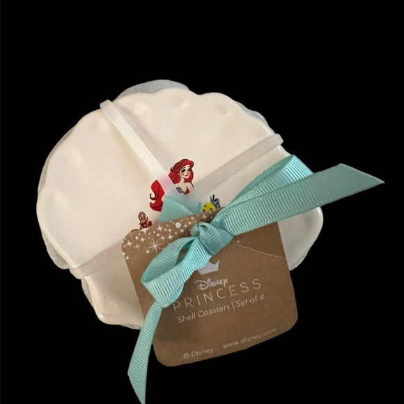 Rae Dunn NWT Disney Princess Ramekins & Shell Coasters - Picture 2 of 10